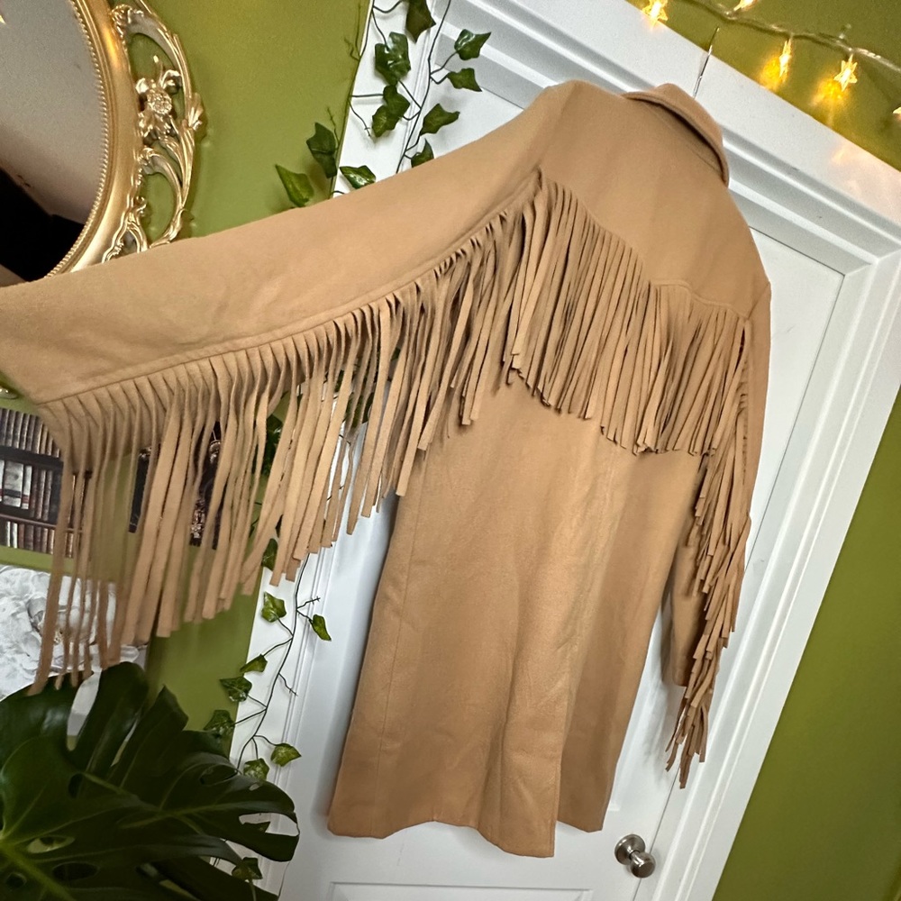 Heart and Soul Fringe Overcoat